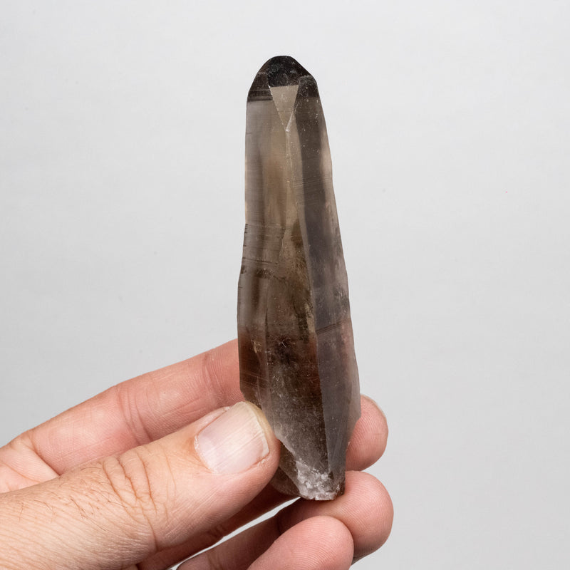 Smoky Lemurian Seed Quartz Crystal 64 g 93x24mm