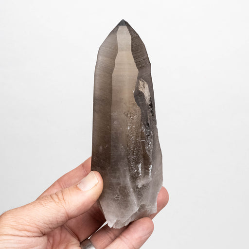 Smoky Lemurian Seed Quartz Crystal 300 g 145x51mm - InnerVision Crystals