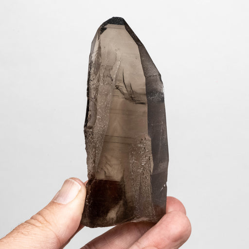 Smoky Lemurian Seed Quartz Crystal 151 g 109x46mm - InnerVision Crystals