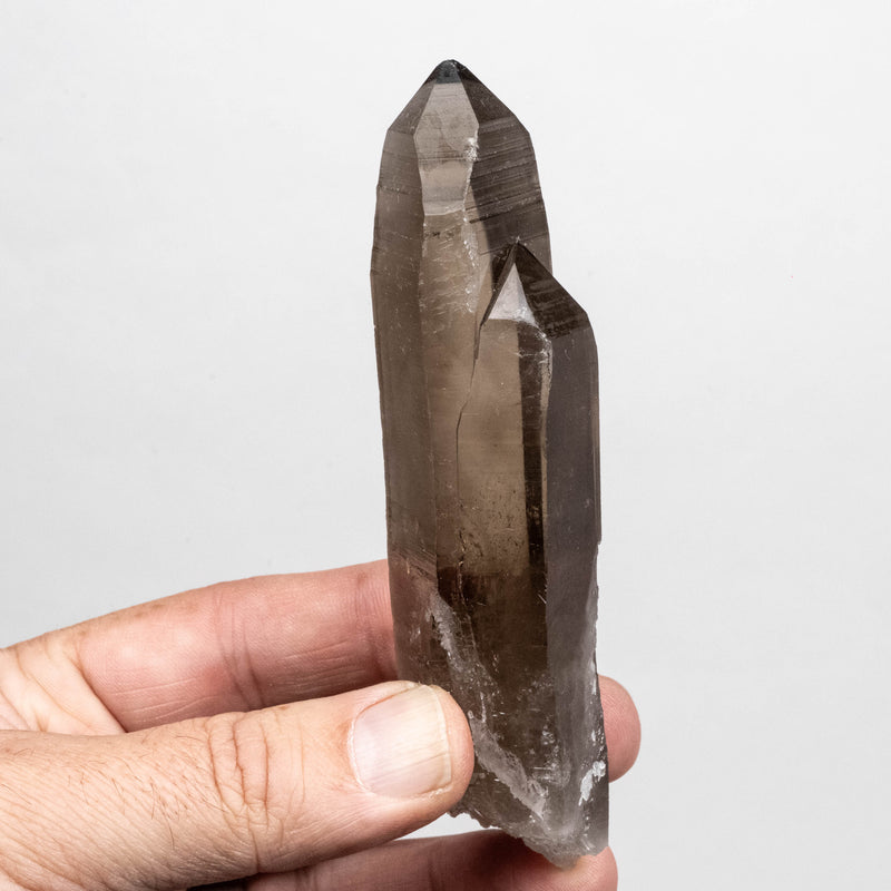 Smoky Lemurian Seed Quartz Crystal 146 g 119x33mm