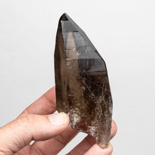 Smoky Lemurian Seed Quartz Crystal 172 g 116x47mm - InnerVision Crystals