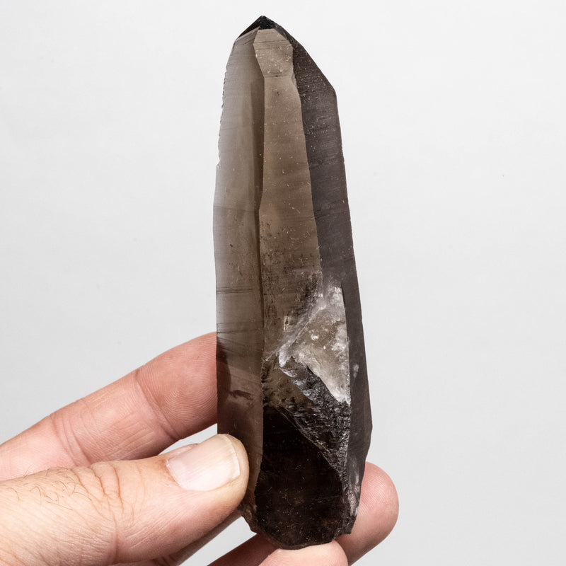 Smoky Lemurian Seed Quartz Crystal 115 g 107x32mm