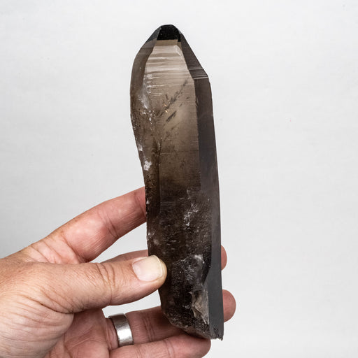 Smoky Lemurian Seed Quartz Crystal 338 g 168x42mm - InnerVision Crystals
