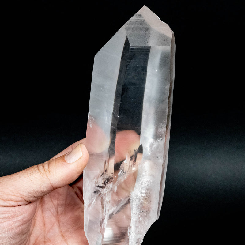 Lemurian Seed Quartz Crystal 944 g 10"x2" Phantom