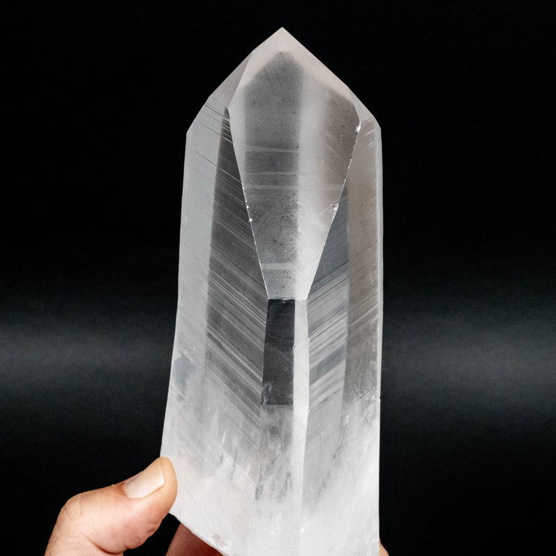 Lemurian Seed Quartz Crystal 1380 g 8.5"x3.4" Phantom