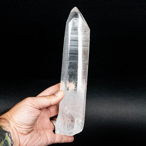 Lemurian Seed Quartz Crystal 756 g 9.5"x1.8" - InnerVision Crystals