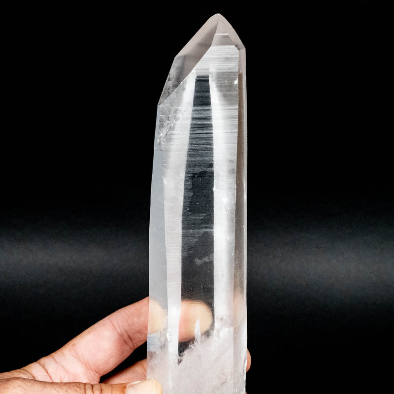 Lemurian Seed Quartz Crystal 756 g 9.5"x1.8"