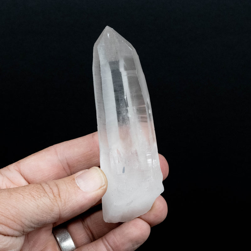 Lemurian Seed Quartz Crystal 124 g 108x31mm