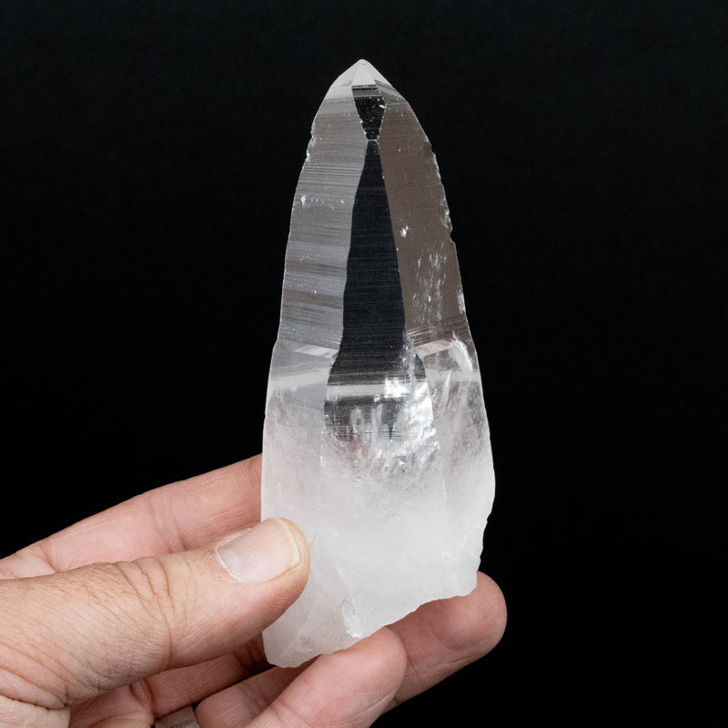 Lemurian Seed Quartz Crystal 172 g 116x45mm