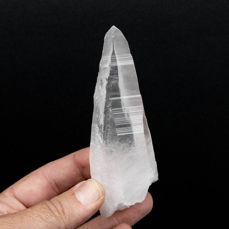 Lemurian Seed Quartz Crystal 146 g 124x40mm DT