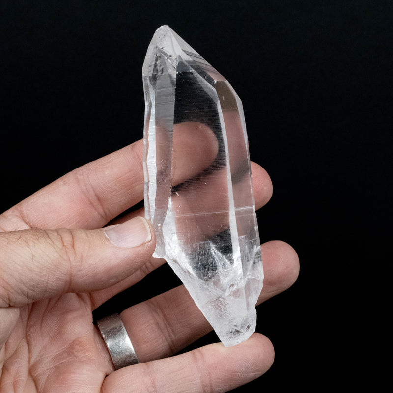 Lemurian Seed Quartz Crystal 138 g 107x36mm