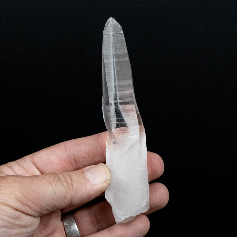 Lemurian Seed Quartz Crystal 92 g 130x28mm