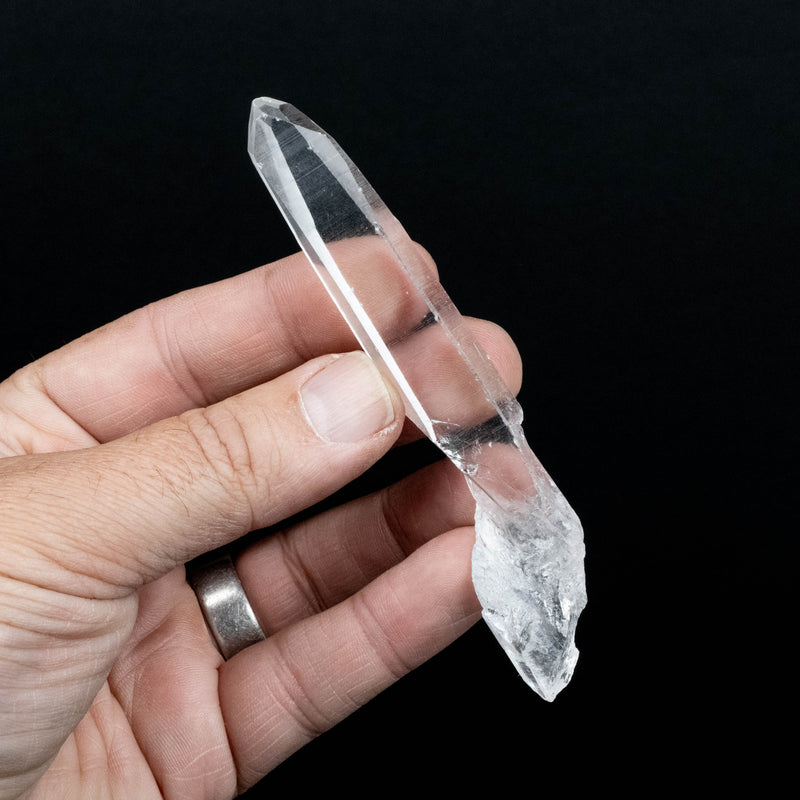 Lemurian Seed Quartz Crystal 38 g 110x17mm