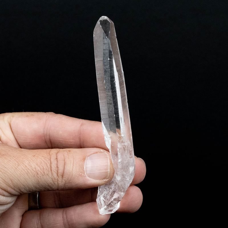 Lemurian Seed Quartz Crystal 38 g 110x17mm