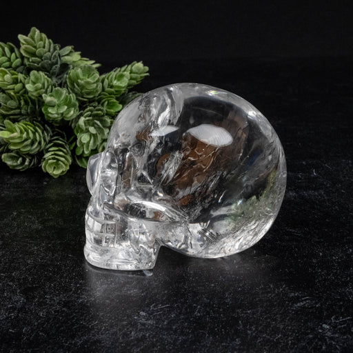 Lemurian Quartz Crystal Skull 604 g 84x73mm - InnerVision Crystals