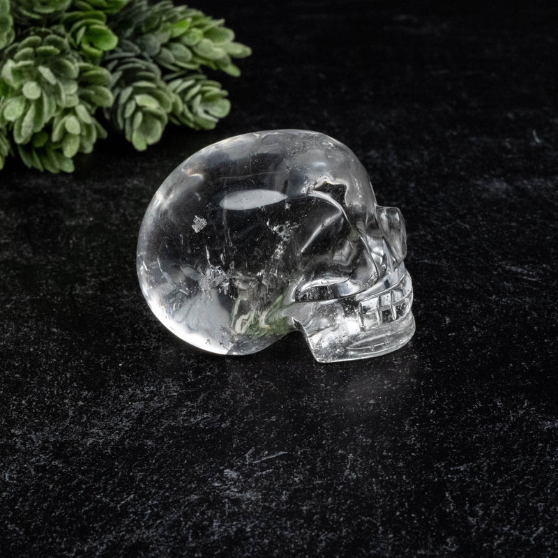 Lemurian Quartz Crystal Skull 133 g 54x42mm