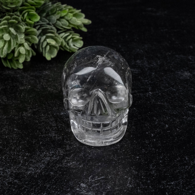 Lemurian Quartz Crystal Skull 133 g 54x42mm