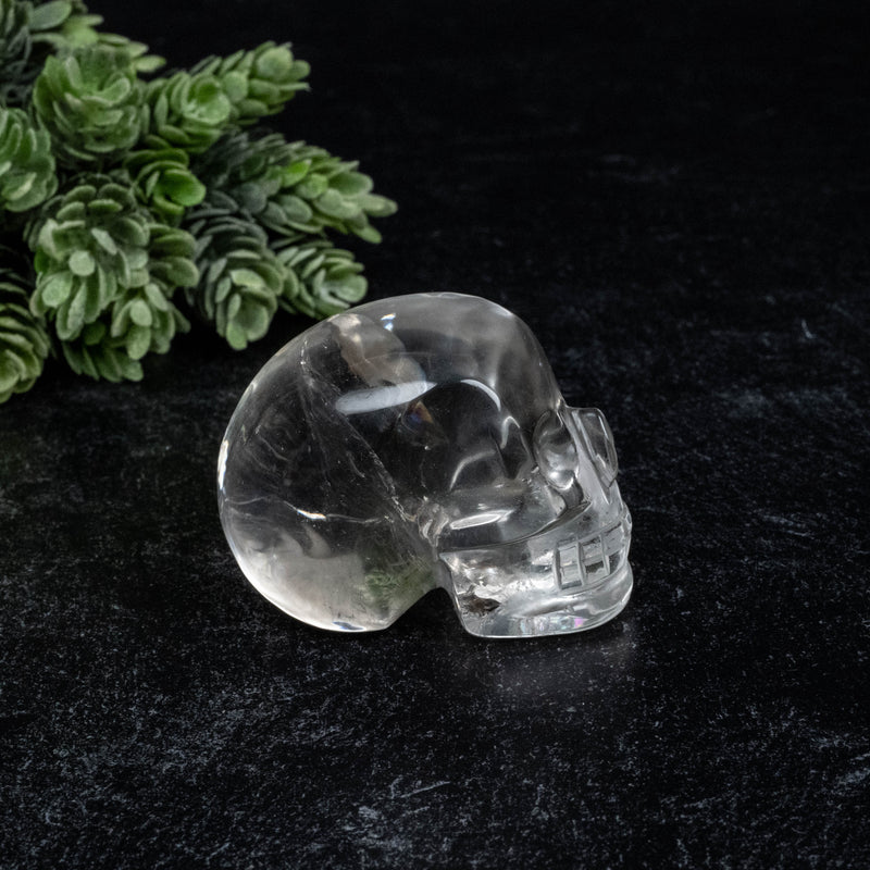 Lemurian Quartz Crystal Skull 153 g 57x44mm - InnerVision Crystals