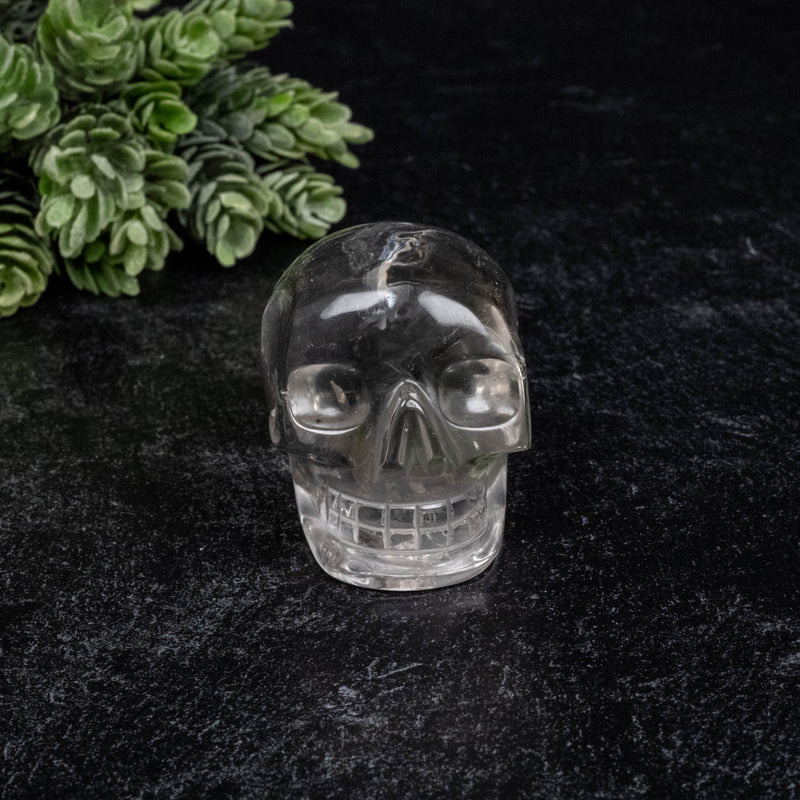 Lemurian Quartz Crystal Skull 153 g 57x44mm - InnerVision Crystals