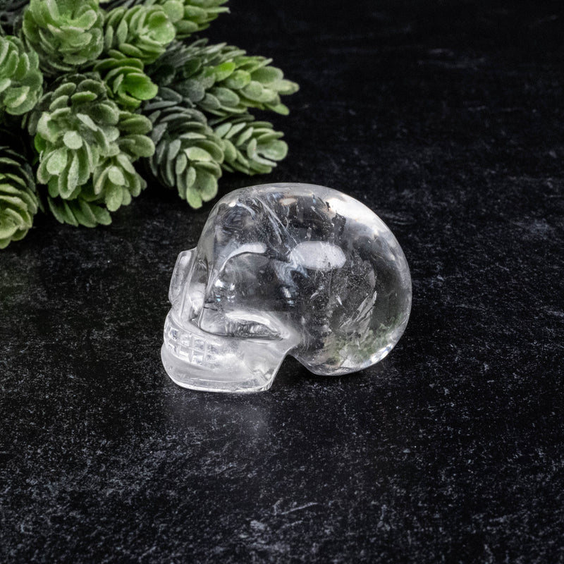 Lemurian Quartz Crystal Skull 92 g 47x36mm - InnerVision Crystals