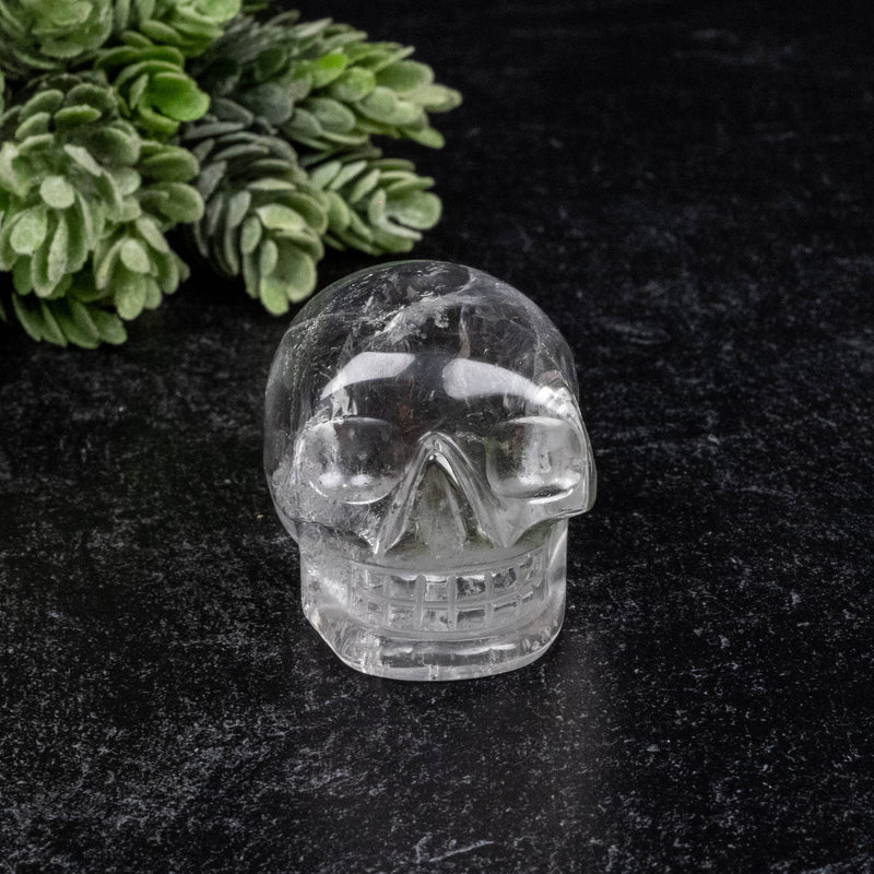 Lemurian Quartz Crystal Skull 92 g 47x36mm - InnerVision Crystals