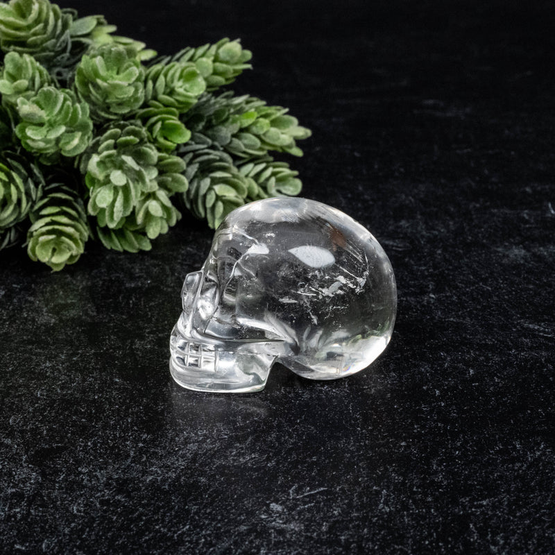 Lemurian Quartz Crystal Skull 109 g 51x39mm
