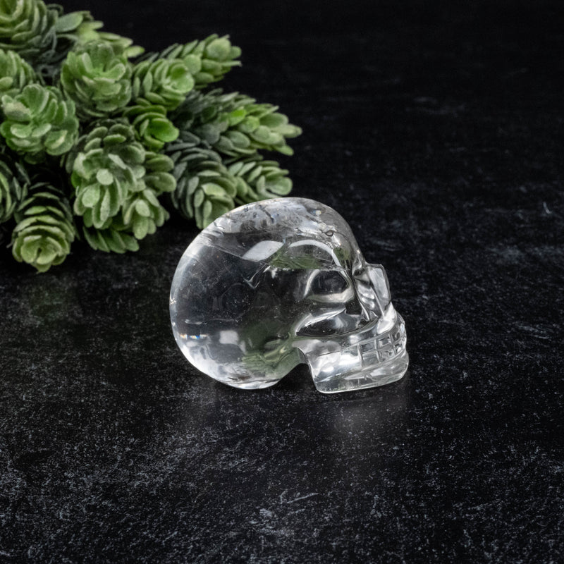 Lemurian Quartz Crystal Skull 109 g 51x39mm