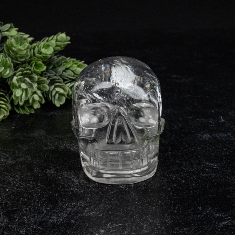 Lemurian Quartz Crystal Skull 426 g 80x62mm - InnerVision Crystals