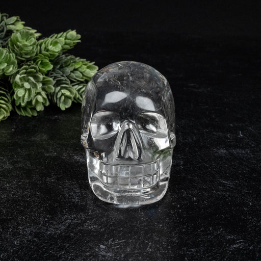 Lemurian Quartz Crystal Skull 397 g 79x62mm - InnerVision Crystals