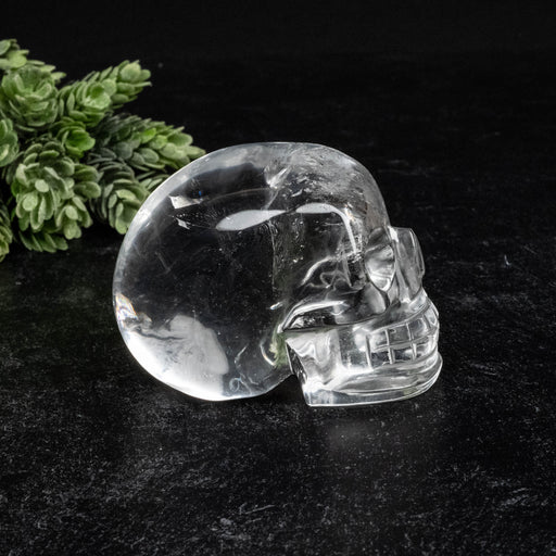 Lemurian Quartz Crystal Skull 381 g 78x59mm - InnerVision Crystals