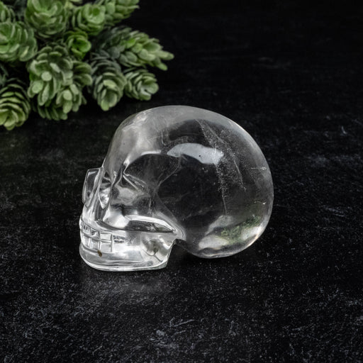 Lemurian Quartz Crystal Skull 218 g 65x49mm - InnerVision Crystals