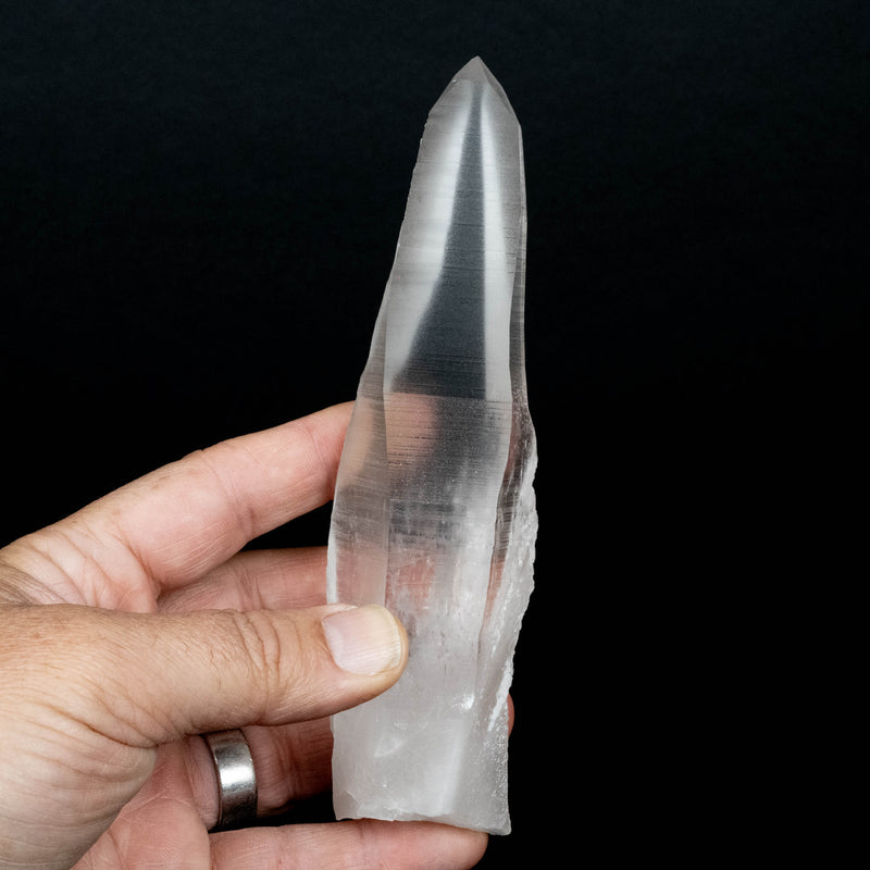 Lemurian Seed Quartz Crystal 234 g 156x42mm