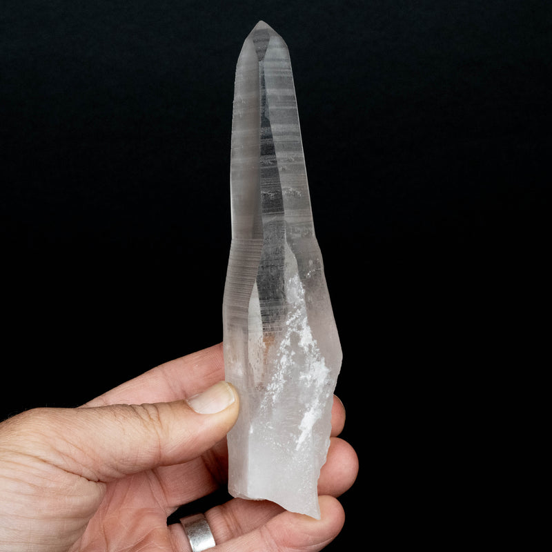 Lemurian Seed Quartz Crystal 234 g 156x42mm
