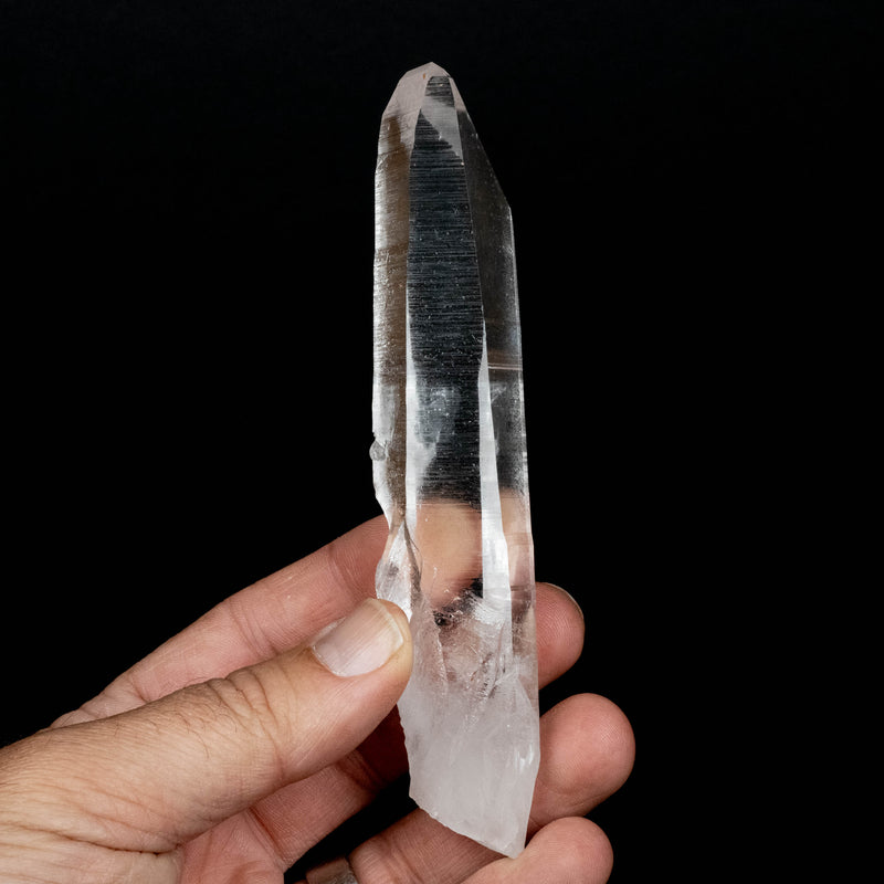 Lemurian Seed Quartz Crystal 122 g 135x27mm