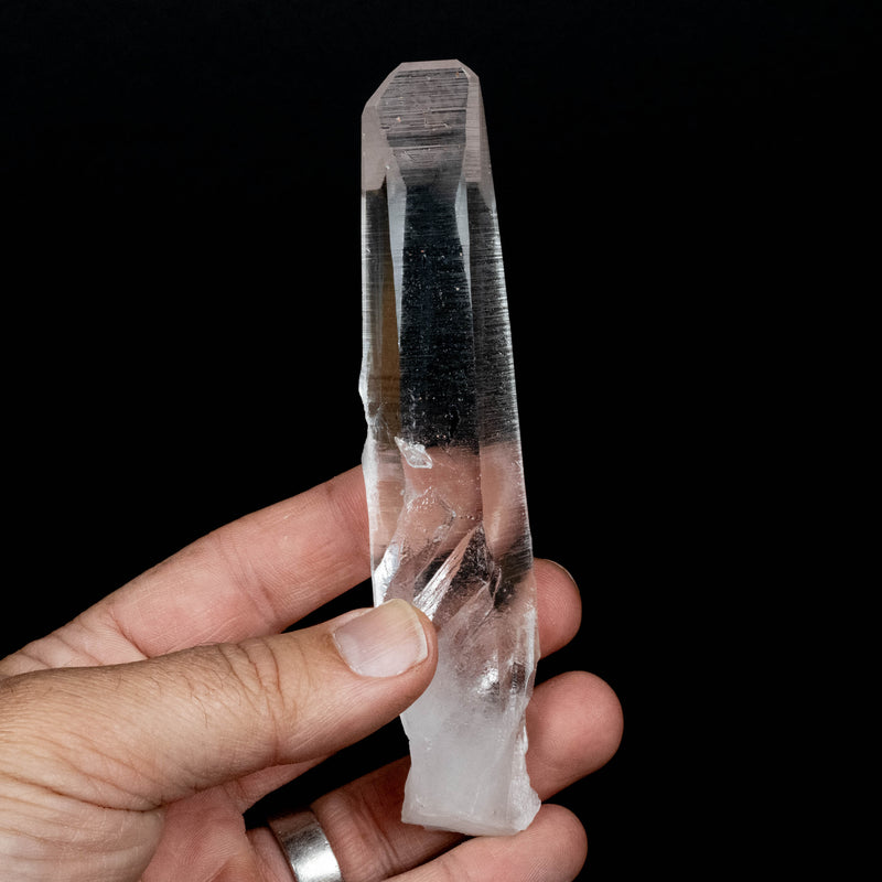 Lemurian Seed Quartz Crystal 122 g 135x27mm
