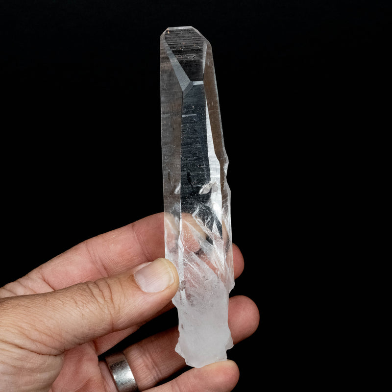 Lemurian Seed Quartz Crystal 122 g 135x27mm
