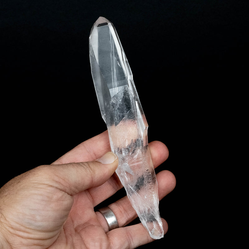Lemurian Seed Quartz Crystal 167 g 178x30mm