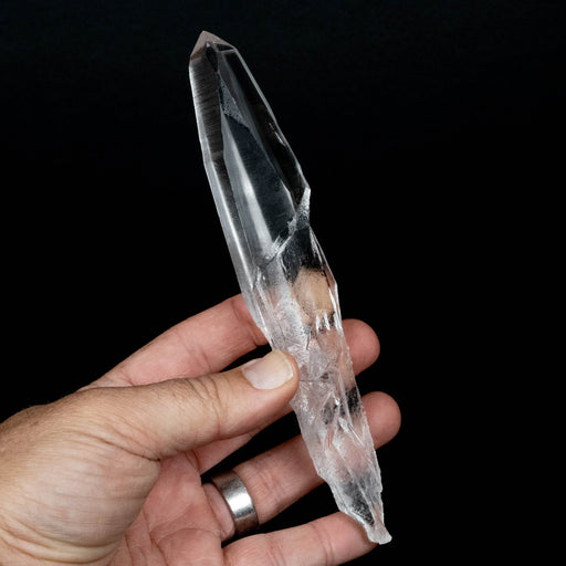 Lemurian Seed Quartz Crystal 167 g 178x30mm - InnerVision Crystals