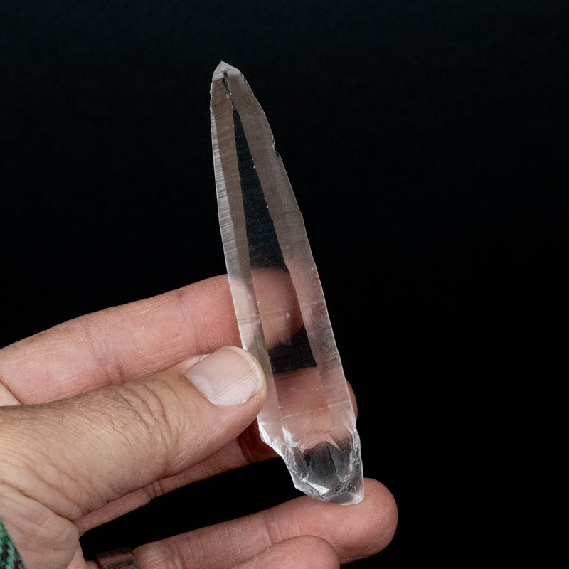 Lemurian Seed Quartz Crystal 41 g 102x21mm - InnerVision Crystals