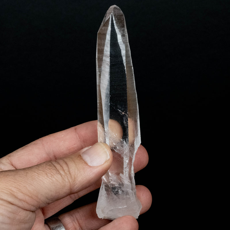 Lemurian Seed Quartz Crystal 89 g 130x25mm - InnerVision Crystals