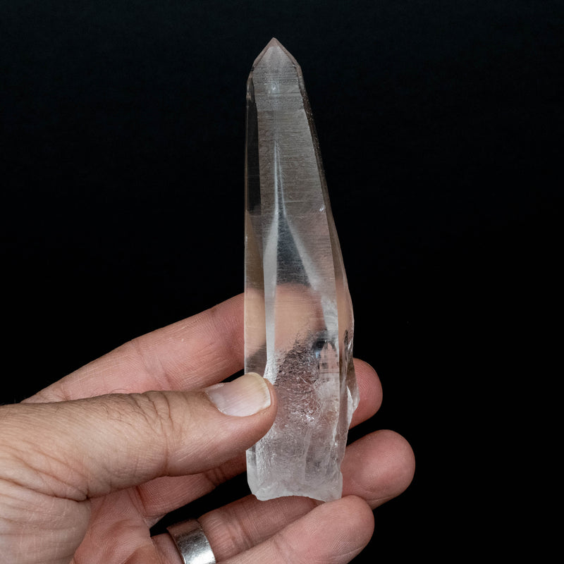 Lemurian Seed Quartz Crystal 105 g 120x29mm