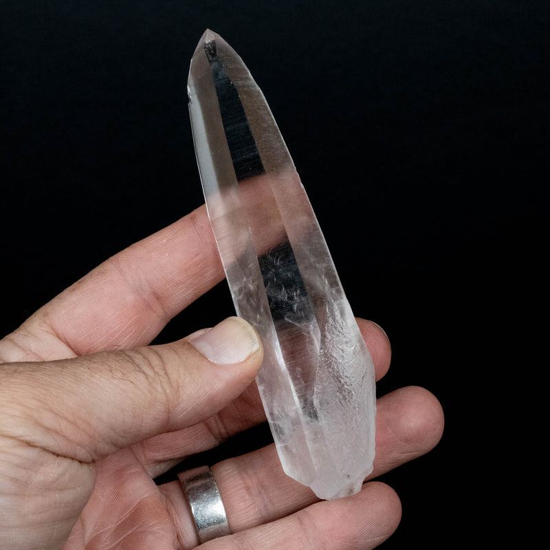 Lemurian Seed Quartz Crystal 105 g 120x29mm