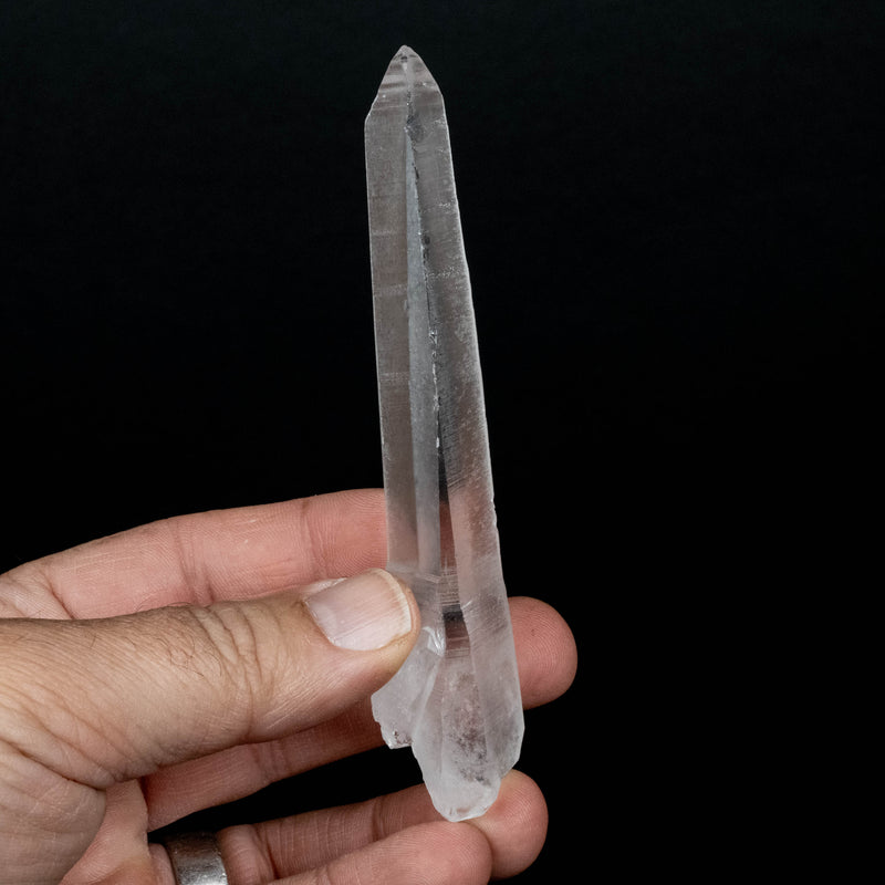 Lemurian Seed Quartz Crystal 58 g 118x27mm