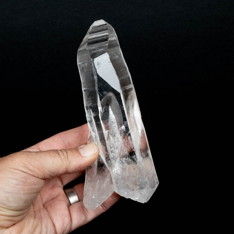 Lemurian Seed Quartz Crystal 556 g 161x71mm DT