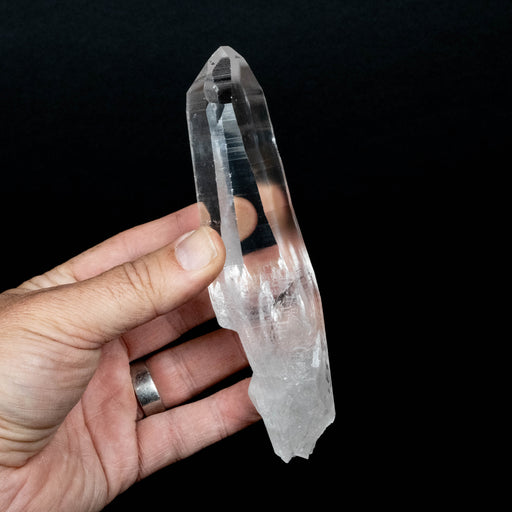 Lemurian Seed Quartz Crystal 270 g 156x43mm - InnerVision Crystals
