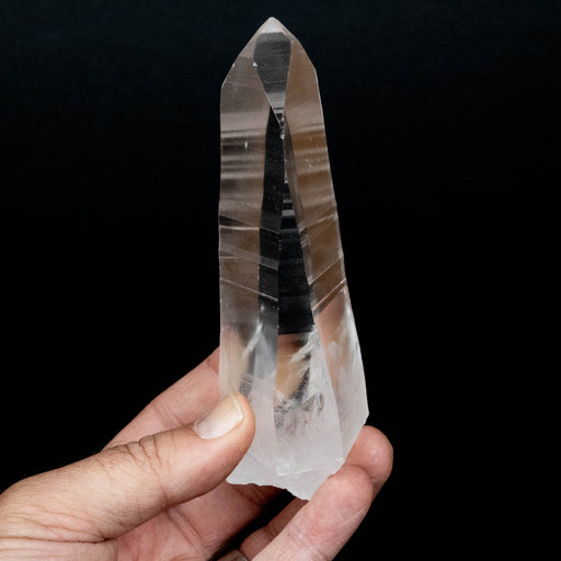 Lemurian Seed Quartz Crystal 278 g 137x41mm - InnerVision Crystals