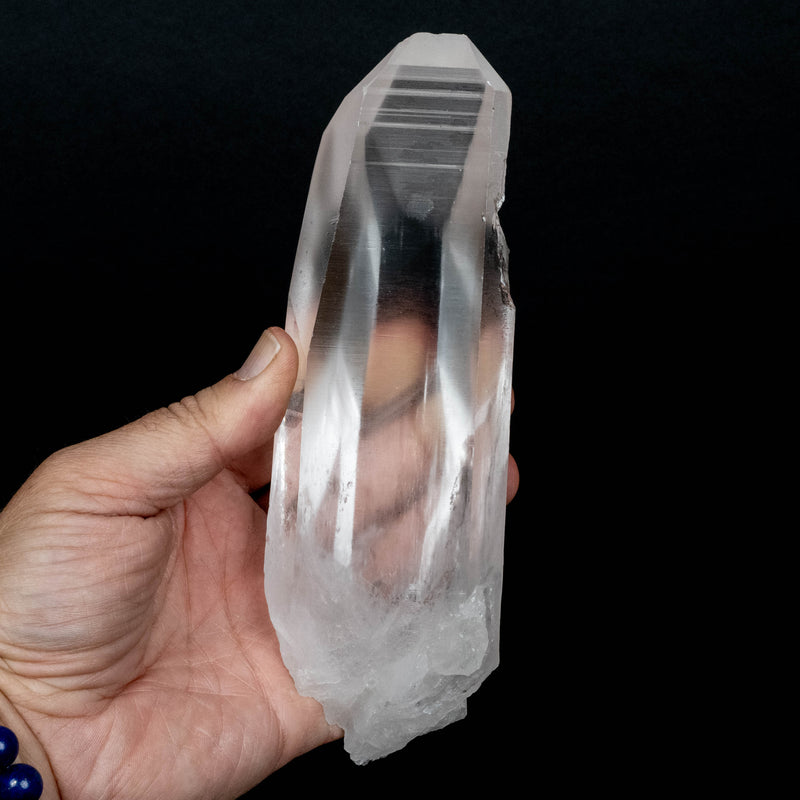 Lemurian Seed Quartz Crystal 738 g 194x58mm