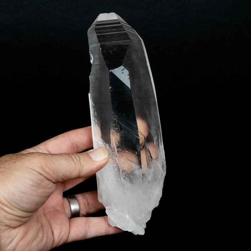 Lemurian Seed Quartz Crystal 738 g 194x58mm