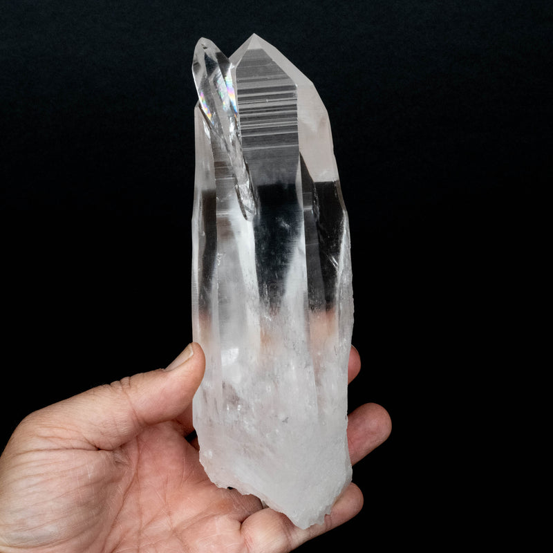 Lemurian Seed Quartz Crystal 882 g 183x66mm