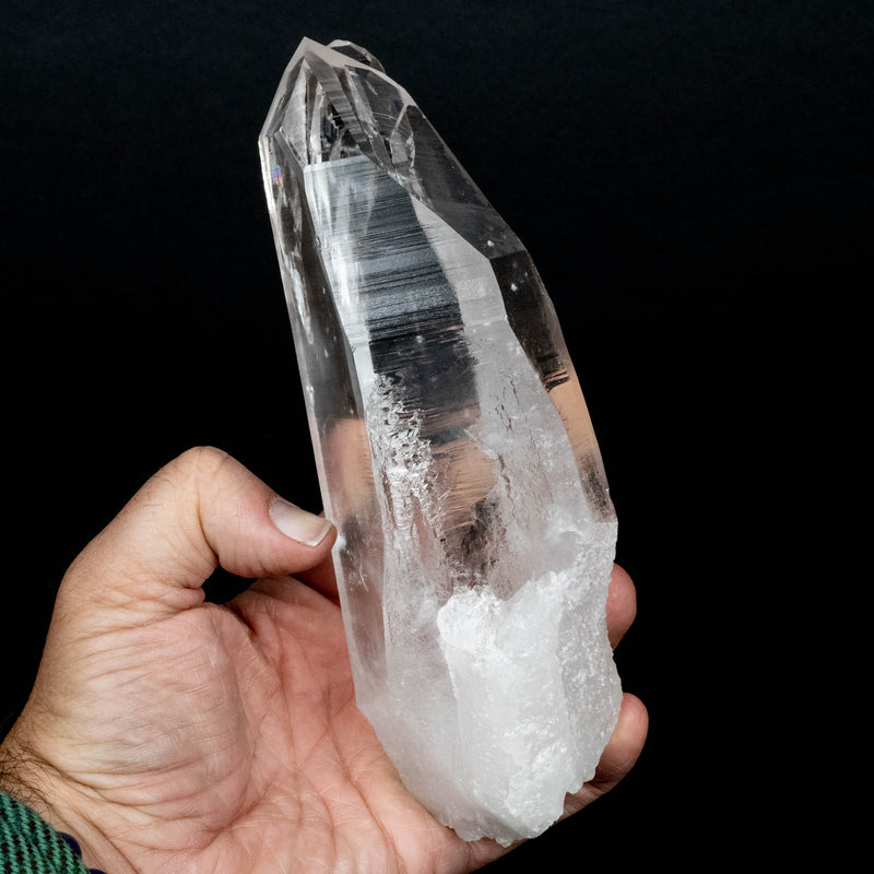 Lemurian Seed Quartz Crystal 882 g 183x66mm